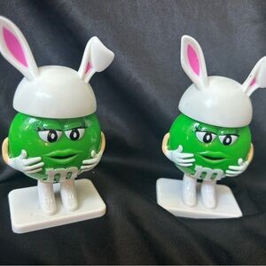M&M's Green Bunny Figurine Set